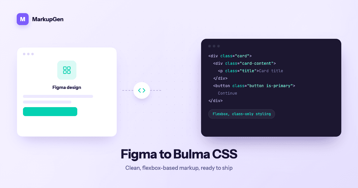 Figma to Bulma CSS: A Practical Conversion Guide